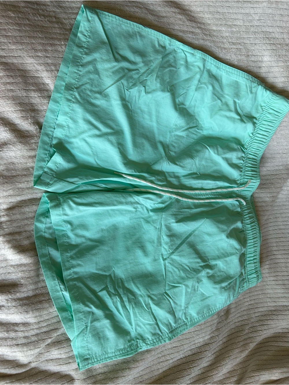 Goodfellow & Co Mint Green Athletic Elastic-Waist Shorts